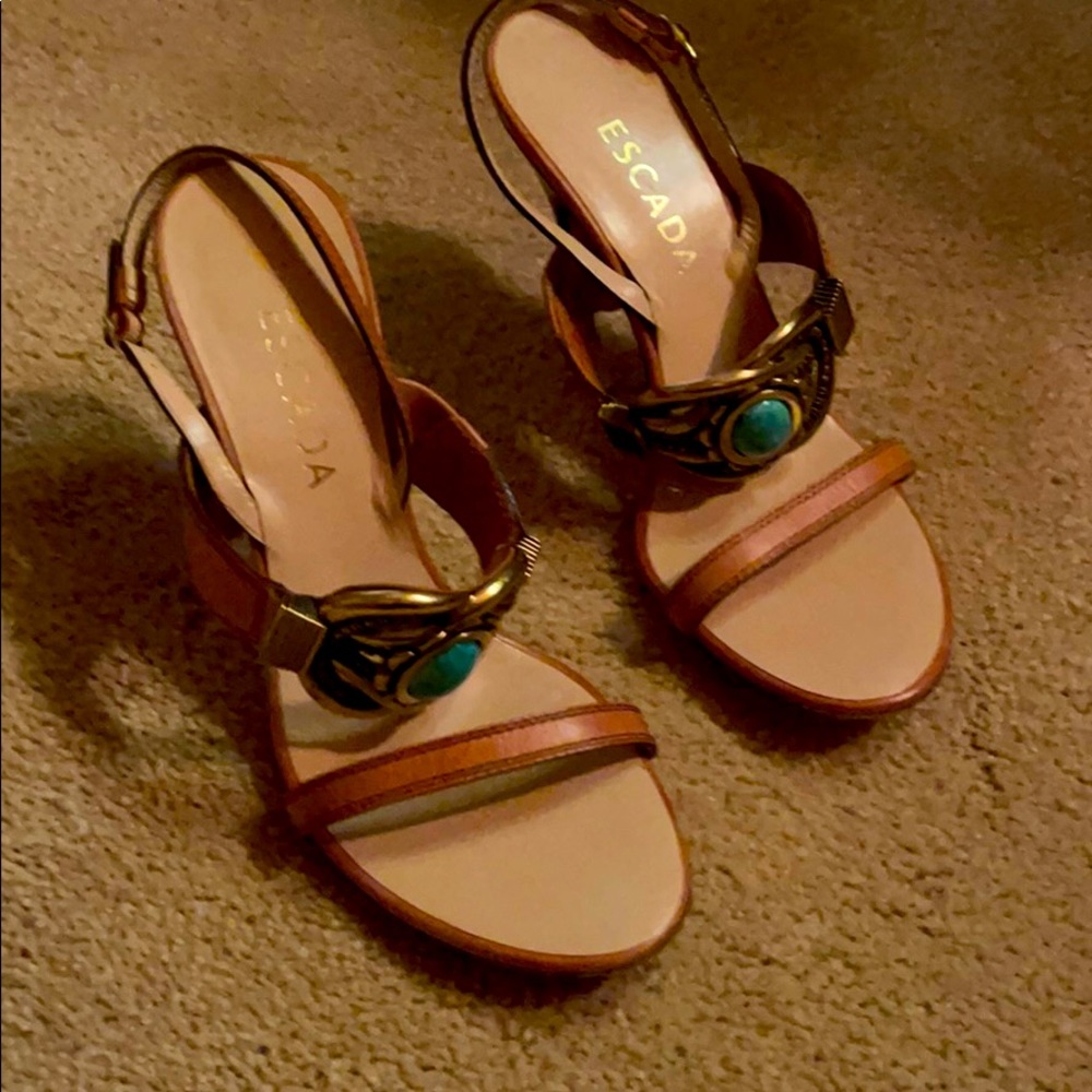 Escada sandals gently used